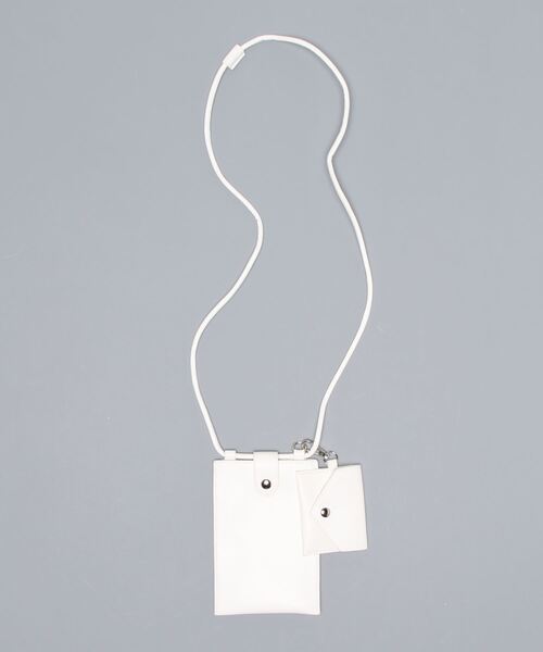 ammy.（エイミードット）の「【 ammy. / エイミードット 】 モバイルケース ＆ カードケース / ミニ マルチショルダーバッグ（ショルダーバッグ・レディース・ブラウン/ホワイト/ベージュ/ブラック・FREE）」の11枚目の写真