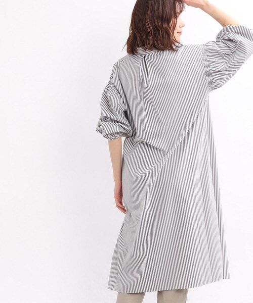 SHOO・LA・RUE(シューラルー)の「◆【マシンウォッシャブル】カフタン風シャツワンピース(ワンピース・レディース・ブラック系2/レッド系4/ブルー系2/グリーン系その他4・00)」の13枚目の写真