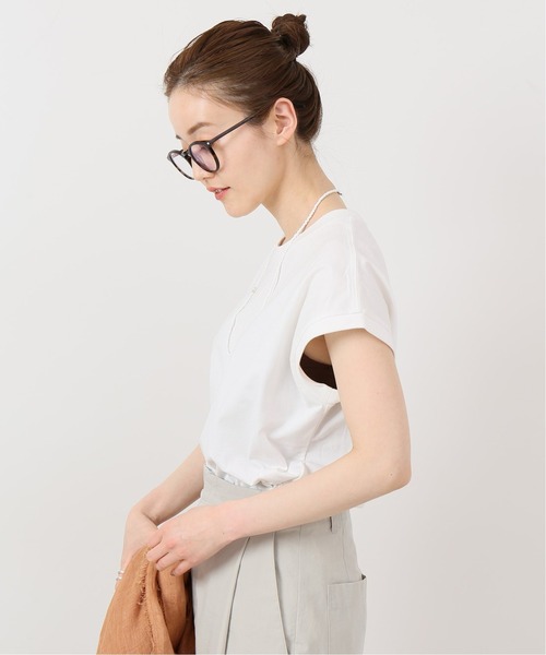 IENA（イエナ）の「【TRADITIONAL WEATHERWEAR】 ノースリーブプルオーバー（タンクトップ・レディース・ホワイト/ブラック/ブラウン/ネイビー・FREE）」の15枚目の写真