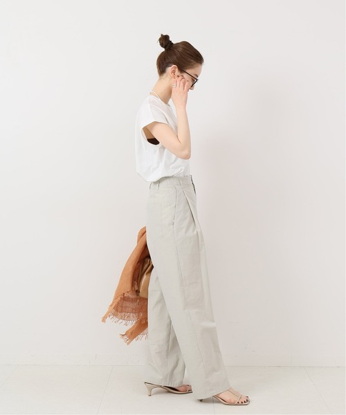 IENA（イエナ）の「【TRADITIONAL WEATHERWEAR】 ノースリーブプルオーバー（タンクトップ・レディース・ホワイト/ブラック/ブラウン/ネイビー・FREE）」の19枚目の写真