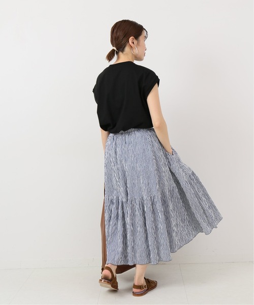 IENA（イエナ）の「【TRADITIONAL WEATHERWEAR】 ノースリーブプルオーバー（タンクトップ・レディース・ホワイト/ブラック/ブラウン/ネイビー・FREE）」の5枚目の写真