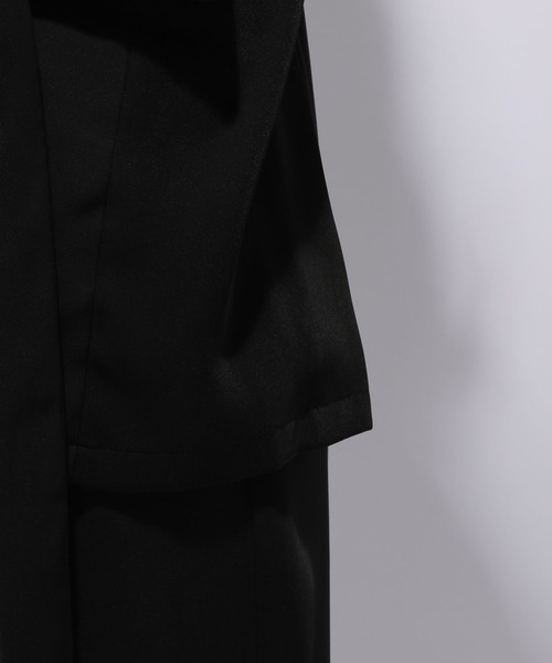 HARE（ハレ）の「TOROMIジャケット(HARE)（テーラードジャケット・レディース・ブラック/グリーン系その他・FREE）」の14枚目の写真