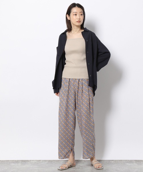 LAKOLE（ラコレ）の「テレコワイドストラップタンクトップ / 276570（タンクトップ・レディース・ブラック/オフホワイト/バイオレット/ライトベージュ・SMALL/MEDIUM）」の20枚目の写真