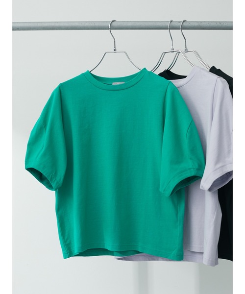 KBF / ケービーエフ カラーデザインカットソー アシメトリーデザインカットソー（Tシャツ/カットソー）｜KBF