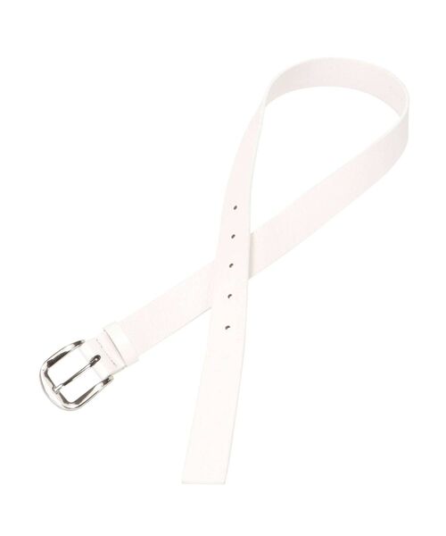 EMODA（エモダ）の「スクエアバックルベルト（ベルト・レディース・ホワイト/ブラック・FREE）」の5枚目の写真
