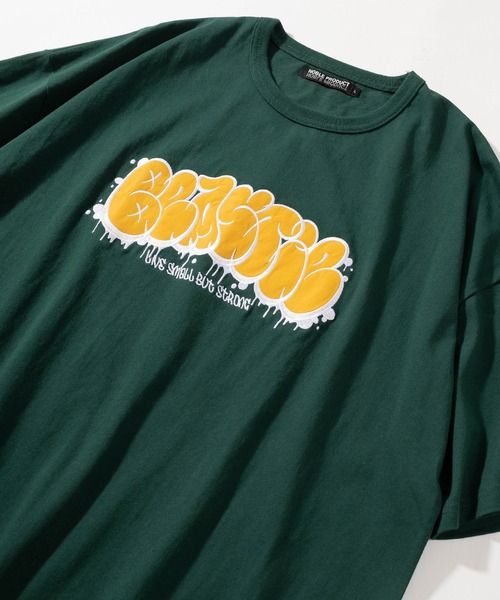 90s   背面超ビッグ刺繍 アーチロゴ 長袖シャツ バックサガラ刺繍ロンT｜MEN｜251HSC90-101C｜AZUL BY MOUSSY