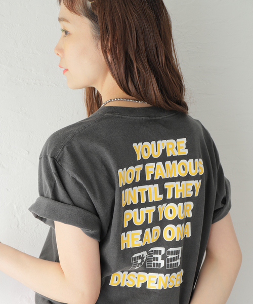 GOOD ROCK SPEED(グッドロックスピード)の「【GOOD ROCK SPEED/グッドロックスピード】 PEZ T(Tシャツ/カットソー・レディース・ホワイト/ブラック・MEDIUM/LARGE)」の2枚目の写真