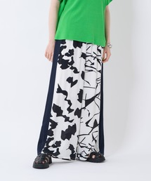 Paradise Picnic | TE VALT アートブロックプリントパンツ(その他パンツ)