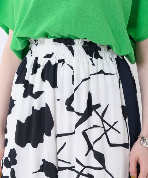 Paradise Picnic(パラダイスピクニック)の「TE VALT アートブロックプリントパンツ(その他パンツ・レディース・ブラック/ブルー・FREE)」の20枚目の写真