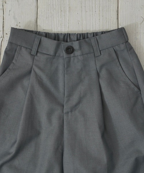 t a r o s u(タロス)の「high waist slacks/ハイウェストスラックス(スラックス・レディース・ブラック/グレー・FREE)」の15枚目の写真