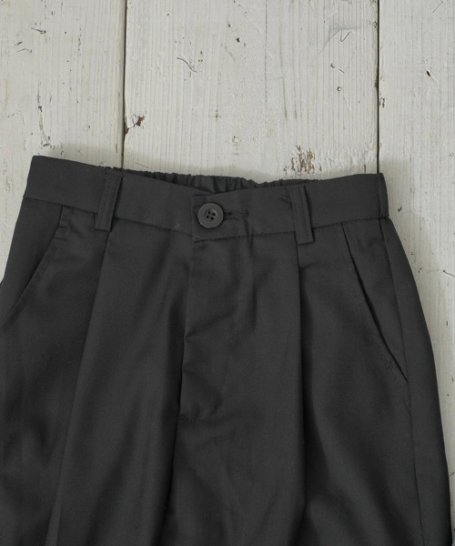 t a r o s u(タロス)の「high waist slacks/ハイウェストスラックス(スラックス・レディース・ブラック/グレー・FREE)」の16枚目の写真