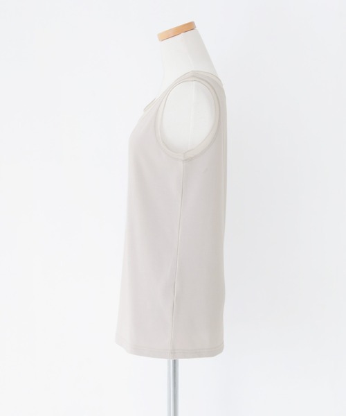 osharewalker（オシャレウォーカー）の「『シアーメッシュ切替タンクトップ』（タンクトップ・レディース・ライトグレー/ブラック/ブルー・1/2）」の10枚目の写真