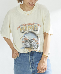 plage | 【ANINE BING/アニービン】 LILI TEE BIKER Tシャツ(Tシャツ/カットソー)