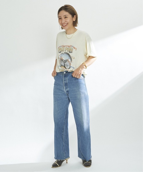 plage ANINE BING アニービン　TIGER スウェットシャツ Anine Bing Tiger Sweatshirt in Vintage Black - Black White Denim