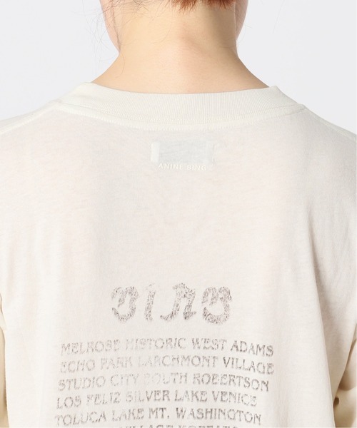 Plage - Plage【ANINE BING/アニービン】LILITEEEAGLE Tシャツ plage（プラージュ）の「【ANINE BING/アニービン】LILI TEE