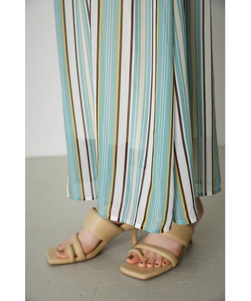 2WAY STRIPE COMBI ONEPIECE/2WAYストライプコンビワンピース