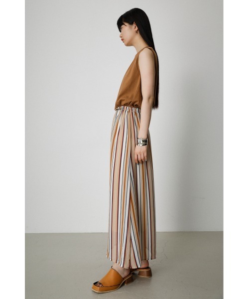 2WAY STRIPE COMBI ONEPIECE/2WAYストライプコンビワンピース