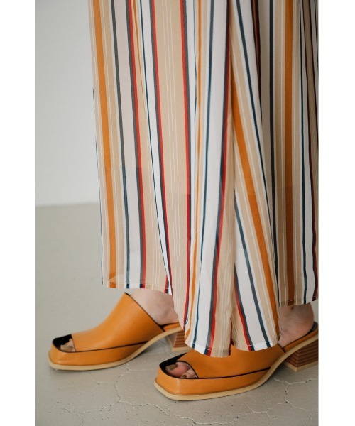 AZUL by moussy（アズールバイマウジー）の「2WAY STRIPE COMBI ONEPIECE/2WAYストライプコンビワンピース（ワンピース・レディース・グリーン系その他/ブラック系その他/ベージュ系その他・SMALL/MEDIUM）」の21枚目の写真