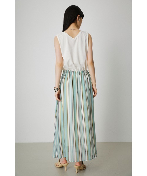 malvi&co　ストライプワンピース　3Y malvi&co ストライプワンピース 3Y