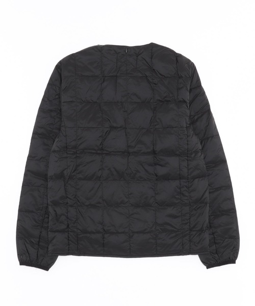 TAION(タイオン)の「CREW NECK W-ZIP DOWN JKT(ダウンジャケット/コート・メンズ・ブラック・S/M/L/XL)」の5枚目の写真