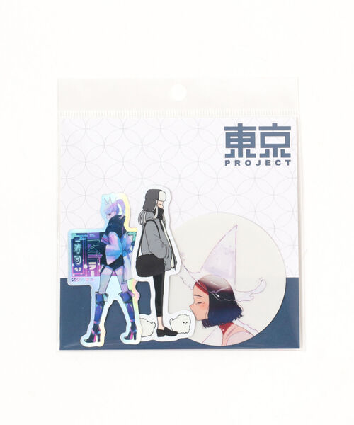 セール 東京project 如月憂 ステッカーセット ステッカー テープ Tokyo Cultuart By Beams トウキョウカルチャートバイビームス のファッション通販 Zozotown
