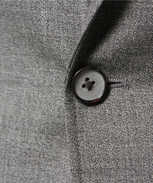 EDIFICE（エディフィス）の「◇メランジジョーゼット2Bジャケット（テーラードジャケット・メンズ・グレー/グリーン/ネイビー・44/46/48）」の16枚目の写真