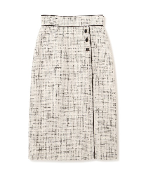 PROPORTION BODY DRESSING（プロポーションボディドレッシング）の「ツイードタイトスカート / 1212220803（スカート・レディース・ネイビー/ホワイト系その他・SMALL/MEDIUM/X-SMALL）」の20枚目の写真