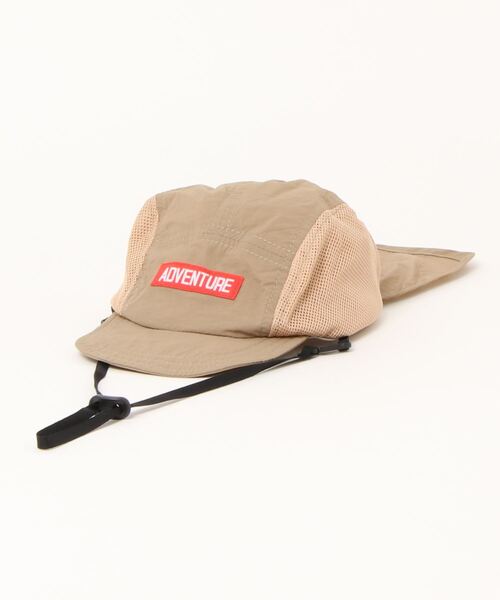 OFFICIAL TEAM（オフィシャルチーム）の「SUNSHADE JET CAP（キャップ・キッズ・ブラック/ベージュ/パープル/ネイビー/カーキ・S/M/L/XS）」の3枚目の写真