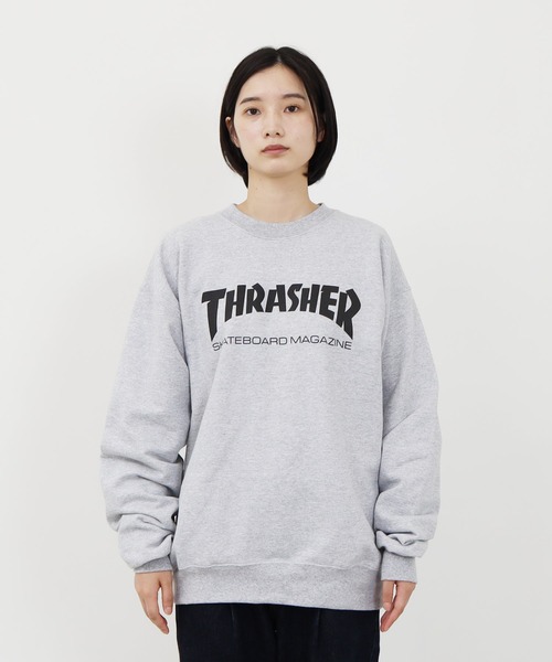shrasher スラッシャー Mトレーナー　スウェット古着 値下げ shrasher スラッシャー Mトレーナー スウェット古着 値下げ THRASHER
