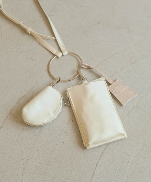 Bab（バブ）の「リングハンドルマルチショルダーバッグ（ショルダーバッグ・レディース・ブラック/ベージュ/パープル/ブラウン/アイボリー・ONESIZE）」の21枚目の写真