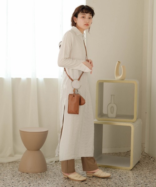 Bab（バブ）の「リングハンドルマルチショルダーバッグ（ショルダーバッグ・レディース・ブラック/ベージュ/パープル/ブラウン/アイボリー・ONESIZE）」の20枚目の写真