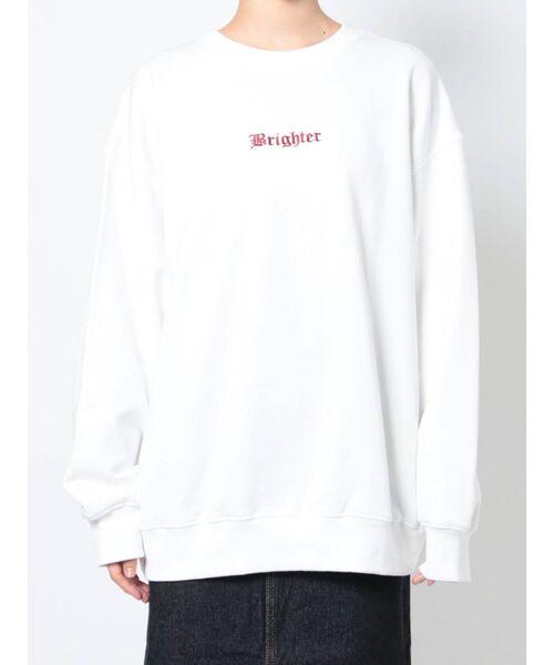 jouetie（ジュエティ）の「バックサテンロゴプルオーバー（スウェット・レディース・レッド/ブラック/オフホワイト・MEDIUM）」の19枚目の写真