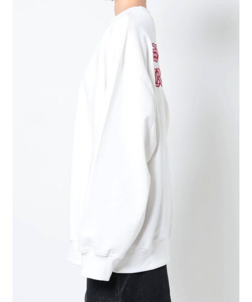 jouetie（ジュエティ）の「バックサテンロゴプルオーバー（スウェット・レディース・レッド/ブラック/オフホワイト・MEDIUM）」の20枚目の写真