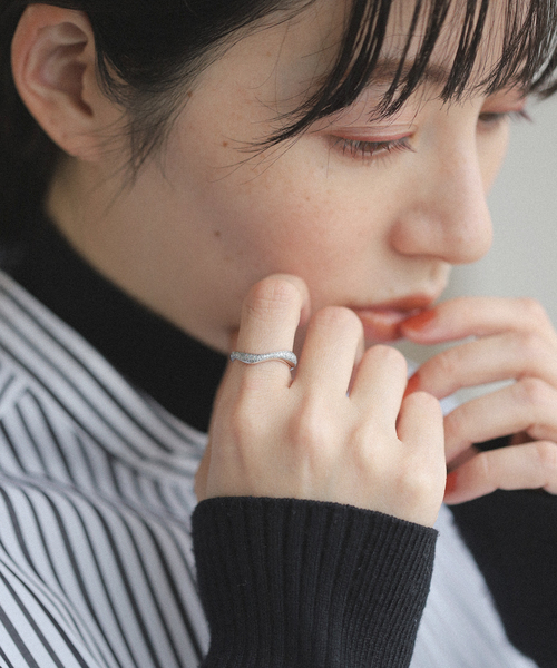 MARIA BLACK マリアブラック Aura オパール グリッター リング MARIA BLACK/マリアブラック】 Aura Opal Glitter Ring Silve