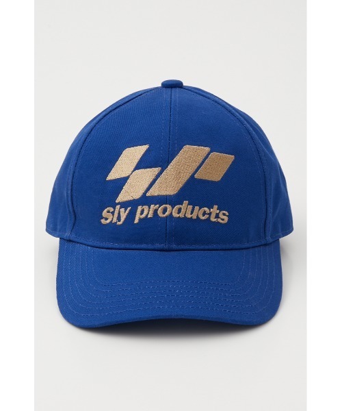 SLY（スライ）の「SP LOGO CAP ロゴ キャップ（キャップ・レディース・ブルー/ブラック・FREE）」の3枚目の写真