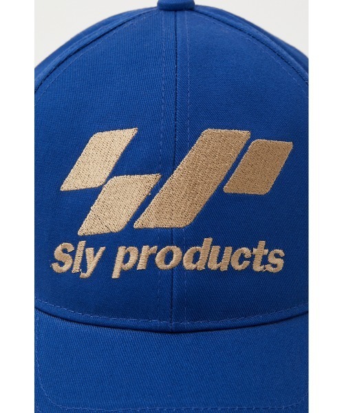 SLY（スライ）の「SP LOGO CAP ロゴ キャップ（キャップ・レディース・ブルー/ブラック・FREE）」の12枚目の写真