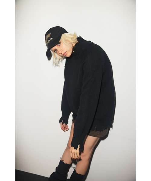 SLY（スライ）の「SP LOGO CAP ロゴ キャップ（キャップ・レディース・ブルー/ブラック・FREE）」の20枚目の写真