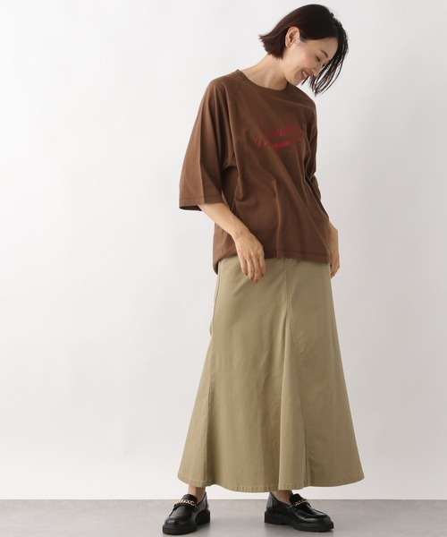 LEPSIM（レプシィム）の「チノマーメイドスカート　345720（スカート・レディース・ベージュ/グレー/カーキ・MEDIUM/LARGE）」の15枚目の写真