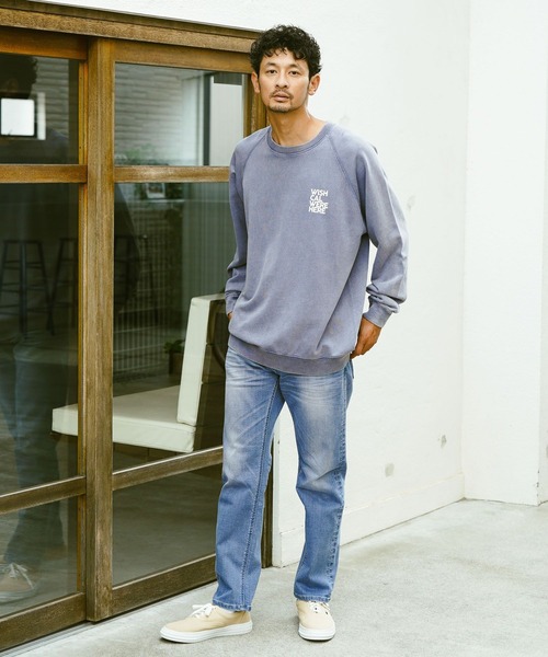 BAYFLOW(ベイフロー)の「ウラキモウスキニーデニム 22AW(デニムパンツ・メンズ・ライトブルー/インディゴブルー・SMALL/MEDIUM/LARGE)」の3枚目の写真