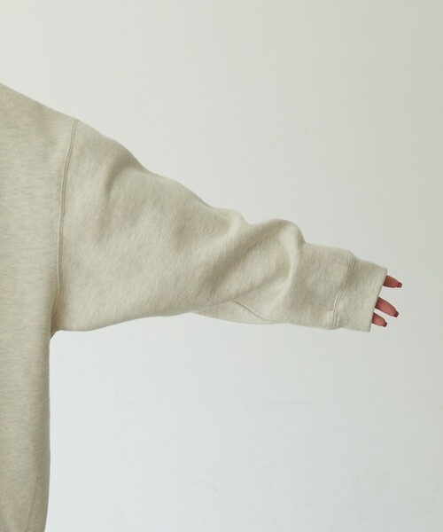 FREAK'S STORE（フリークスストア）の「【WEB限定】Gerry Cosby×FREAK'S STORE/ジェリー・コスビー　Cosby別注カレッジロゴスウェット（スウェット・レディース・ライトグレー/ブラック/パープル/レッド・ﾌﾘ-）」の13枚目の写真