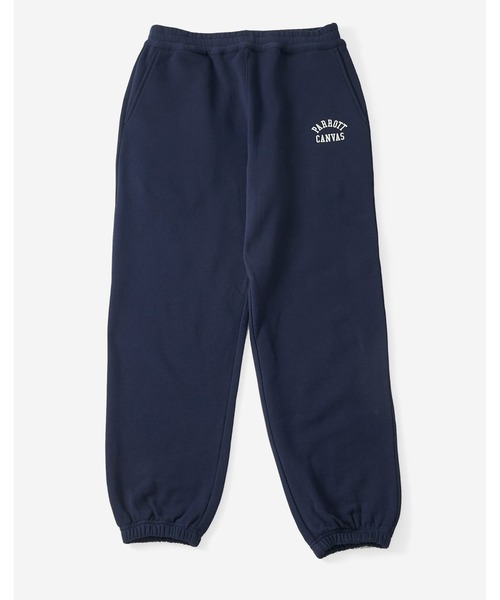 PARROTT CANVAS(パロットキャンバス)の「PARROTT CANVAS/パロットキャンバス カレッジロゴスウェットパンツ(その他パンツ・レディース・グリーン/ネイビー/キナリ・M/S/L)」の1枚目の写真
