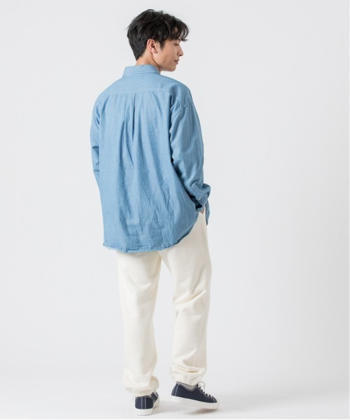 PARROTT CANVAS(パロットキャンバス)の「PARROTT CANVAS/パロットキャンバス カレッジロゴスウェットパンツ(その他パンツ・レディース・グリーン/ネイビー/キナリ・M/S/L)」の13枚目の写真