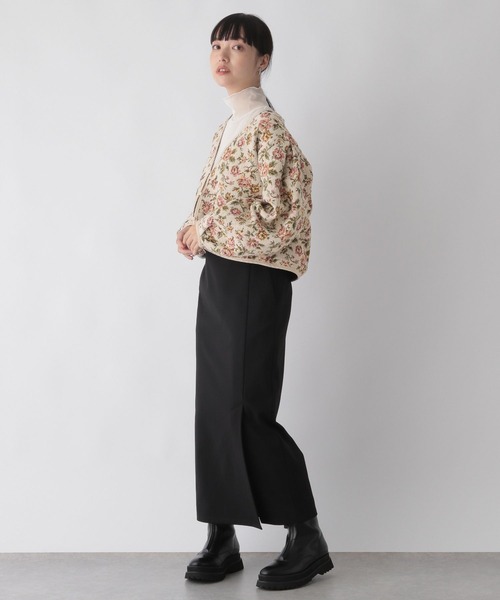 LOWRYS FARM（ローリーズファーム）の「アソートゴブランカーディガン　150789（カーディガン/ボレロ・レディース・ブラック/ブラウン/アイボリー/その他・FREE）」の7枚目の写真