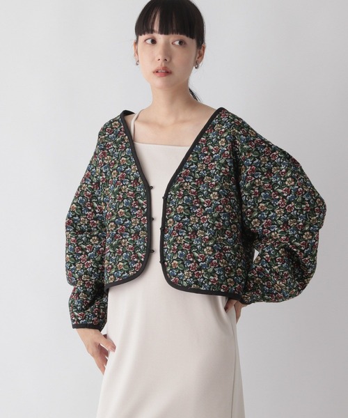 LOWRYS FARM（ローリーズファーム）の「アソートゴブランカーディガン　150789（カーディガン/ボレロ・レディース・ブラック/ブラウン/アイボリー/その他・FREE）」の10枚目の写真