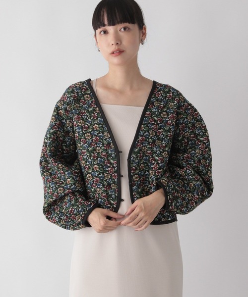 LOWRYS FARM（ローリーズファーム）の「アソートゴブランカーディガン　150789（カーディガン/ボレロ・レディース・ブラック/ブラウン/アイボリー/その他・FREE）」の11枚目の写真