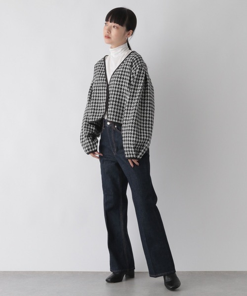 LOWRYS FARM（ローリーズファーム）の「アソートゴブランカーディガン　150789（カーディガン/ボレロ・レディース・ブラック/ブラウン/アイボリー/その他・FREE）」の14枚目の写真