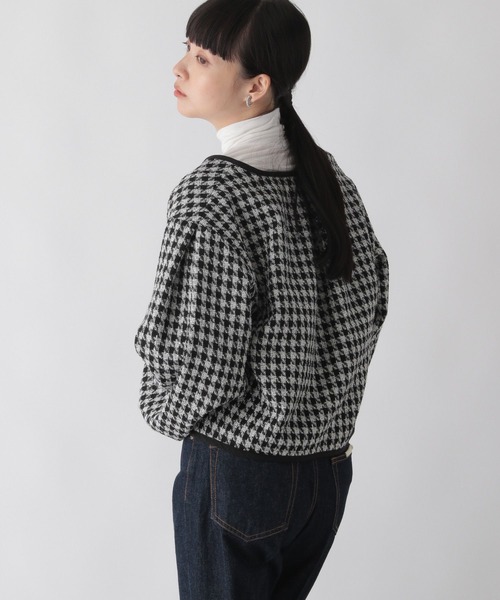 LOWRYS FARM（ローリーズファーム）の「アソートゴブランカーディガン　150789（カーディガン/ボレロ・レディース・ブラック/ブラウン/アイボリー/その他・FREE）」の16枚目の写真