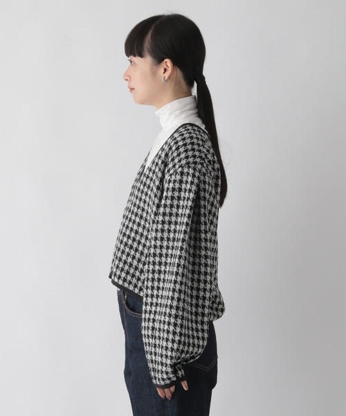 LOWRYS FARM（ローリーズファーム）の「アソートゴブランカーディガン　150789（カーディガン/ボレロ・レディース・ブラック/ブラウン/アイボリー/その他・FREE）」の20枚目の写真