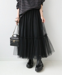 JOURNAL STANDARD relume | 《追加2》ウォッシャブルチュールイージースカート(スカート)
