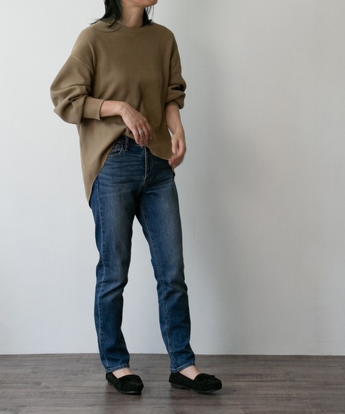 mooimooi（モーイモーイ）の「フリンジモカシン（モカシン/デッキシューズ・レディース・ホワイト/チャコールグレー/ブラック/ベージュ/ブラック系その他/キャメル/グレイッシュベージュ・LL/3L/S/M/L/XS）」の10枚目の写真